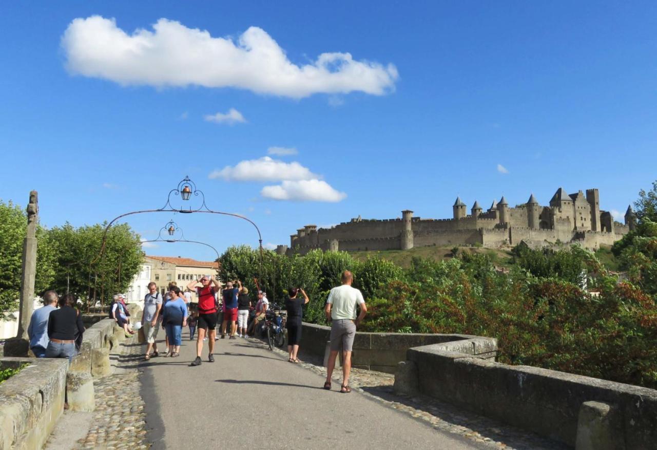 Ferienwohnung Les Terrasses Du Midi - Garage+Clim+WiFi Carcassonne Exterior foto